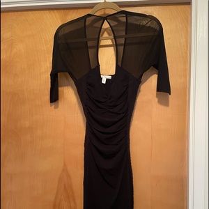 Black sexy cocktail dress
